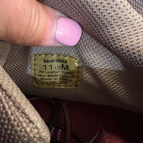 Twisted X hiker hiking boots men’s size 11.5 - Picture 3 of 8